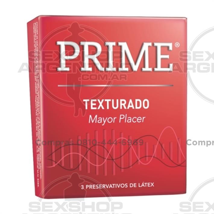  - Preservativo Prime Texturado